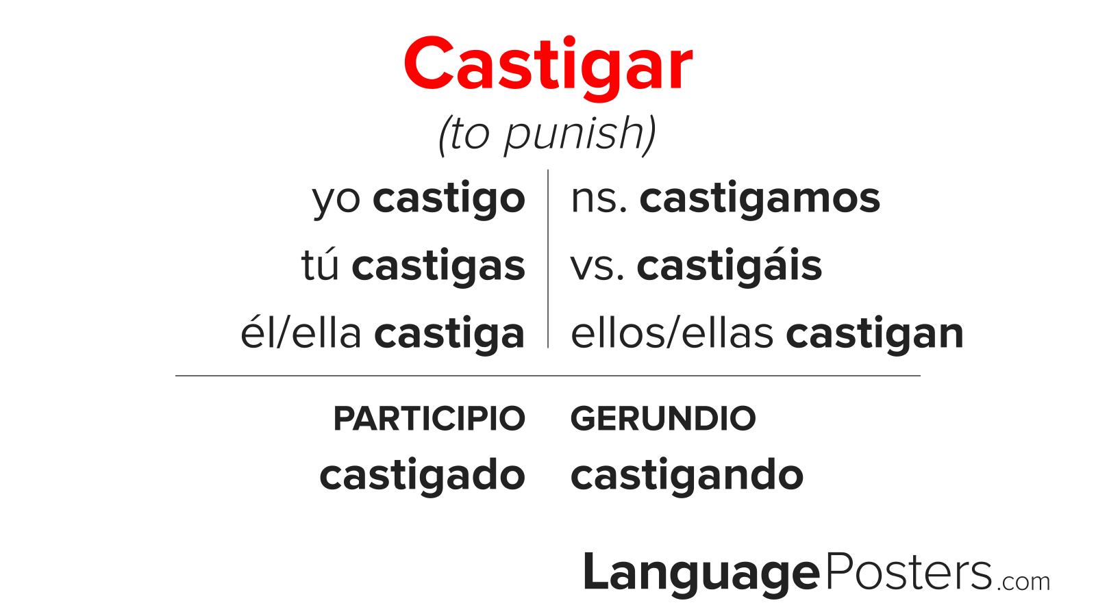 Castigar Conjugation