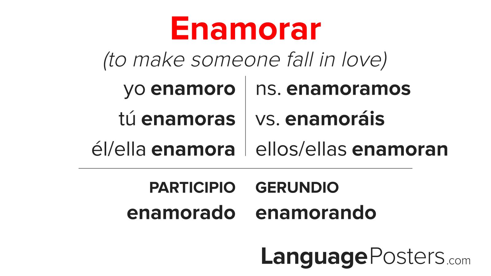 Enamorar Conjugation