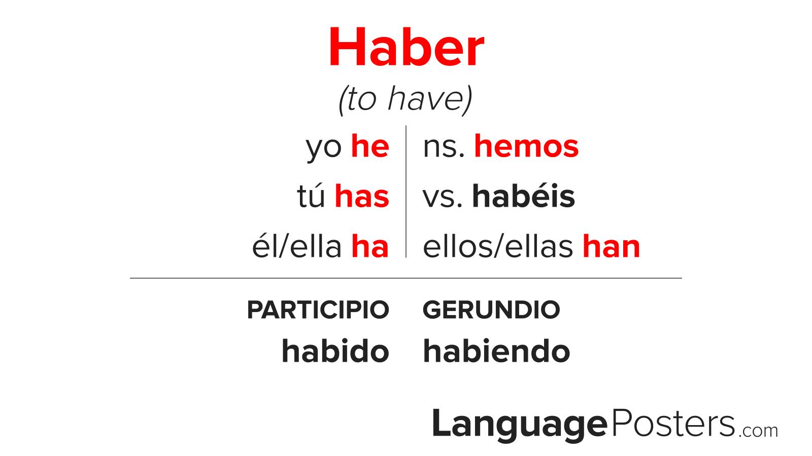 Haber Conjugation