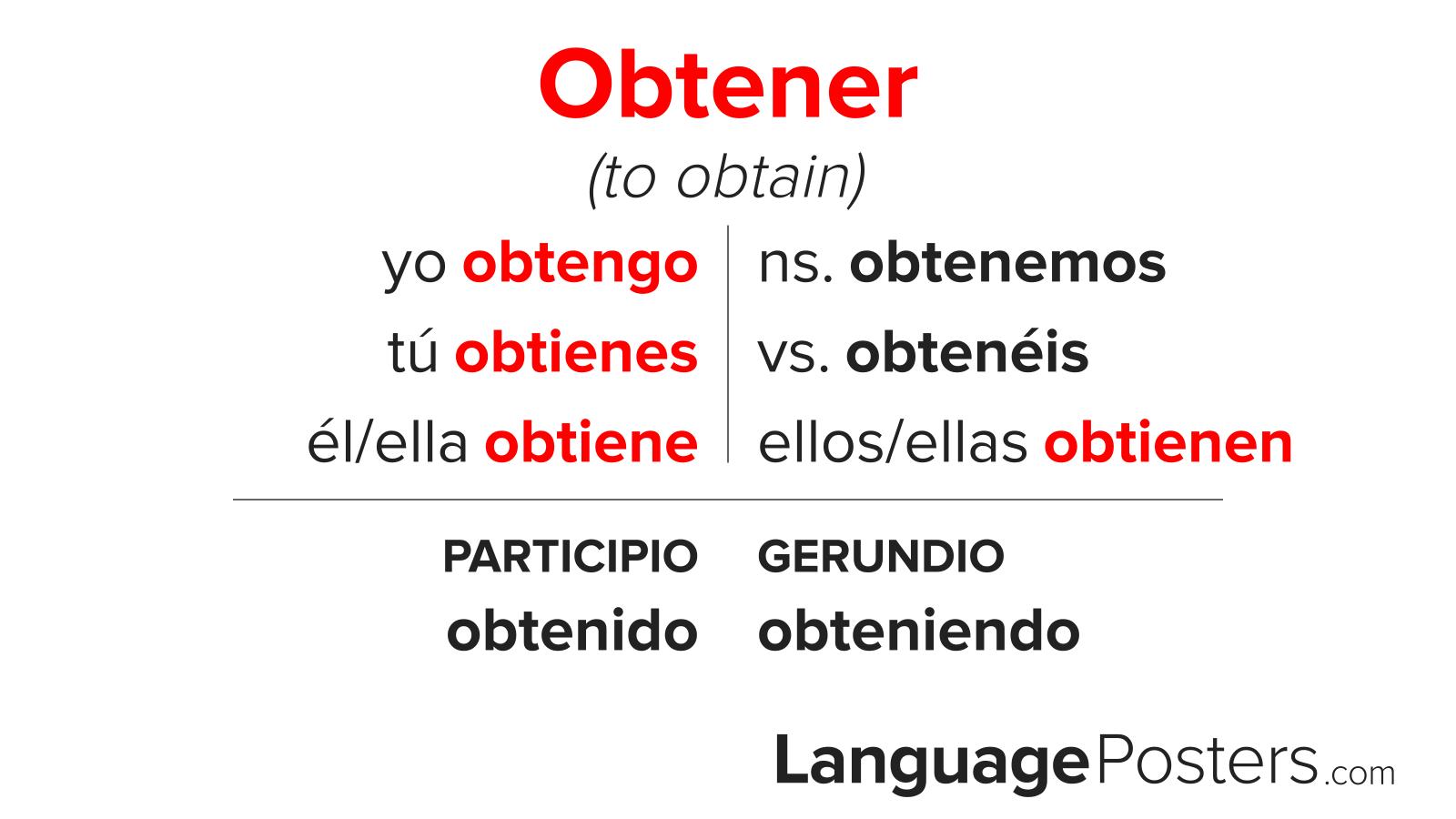 Obtener Conjugation