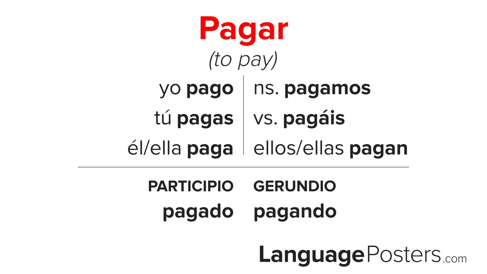 Pagar Conjugation